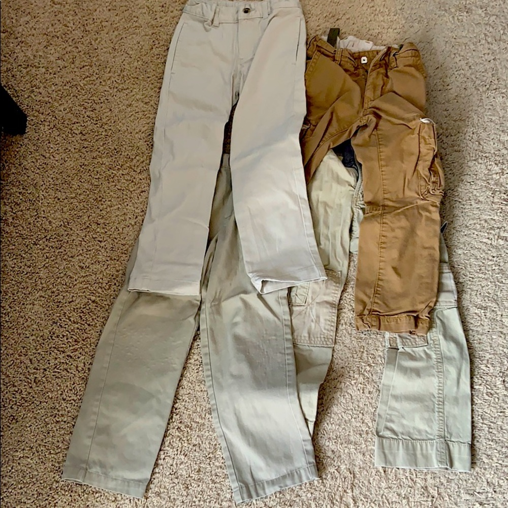 Lot of Boys Size 6 khakis